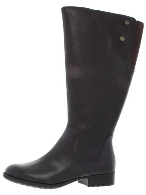 Xripley Womens Faux Leather Riding Boots