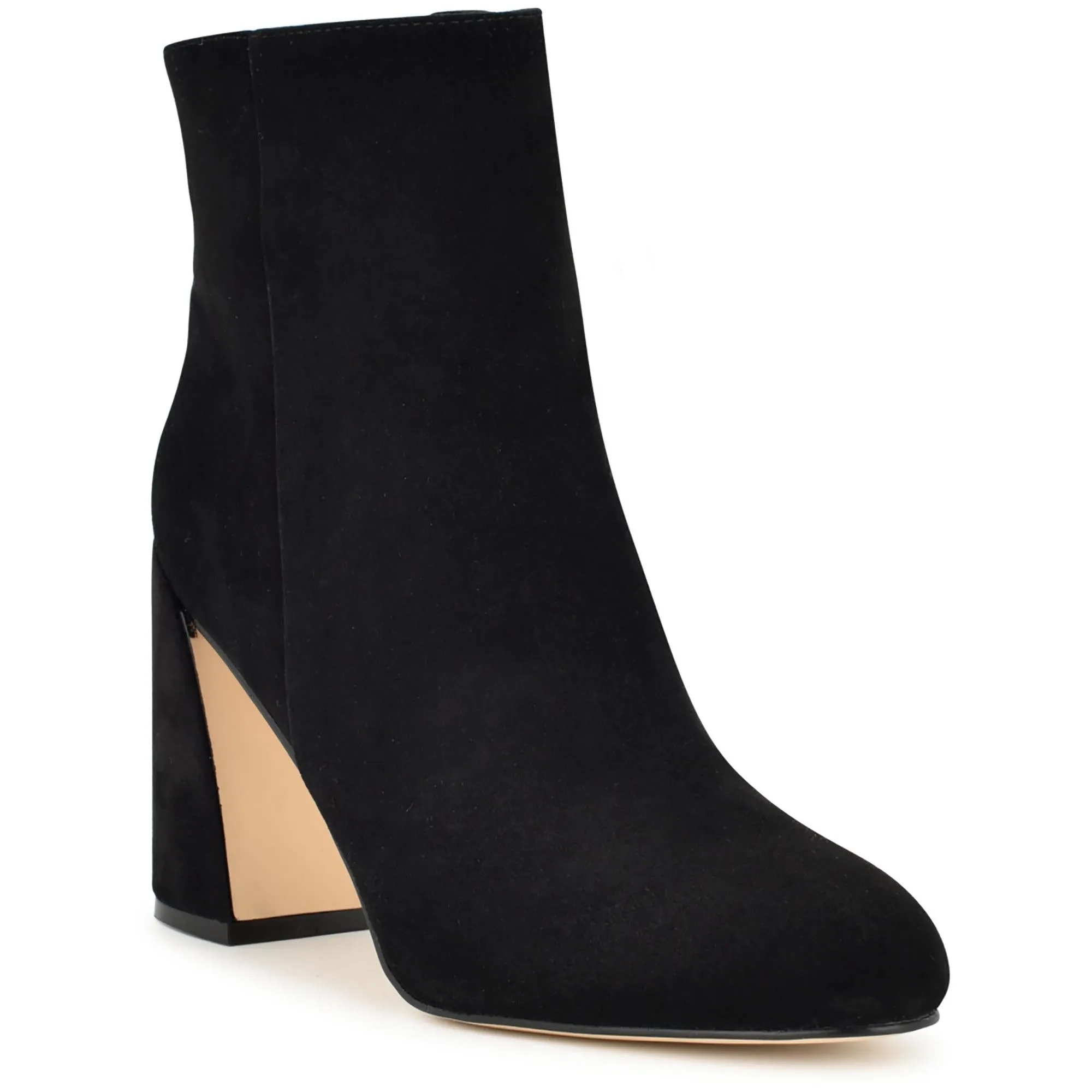 YAST Womens Leather Suede Ankle Boots