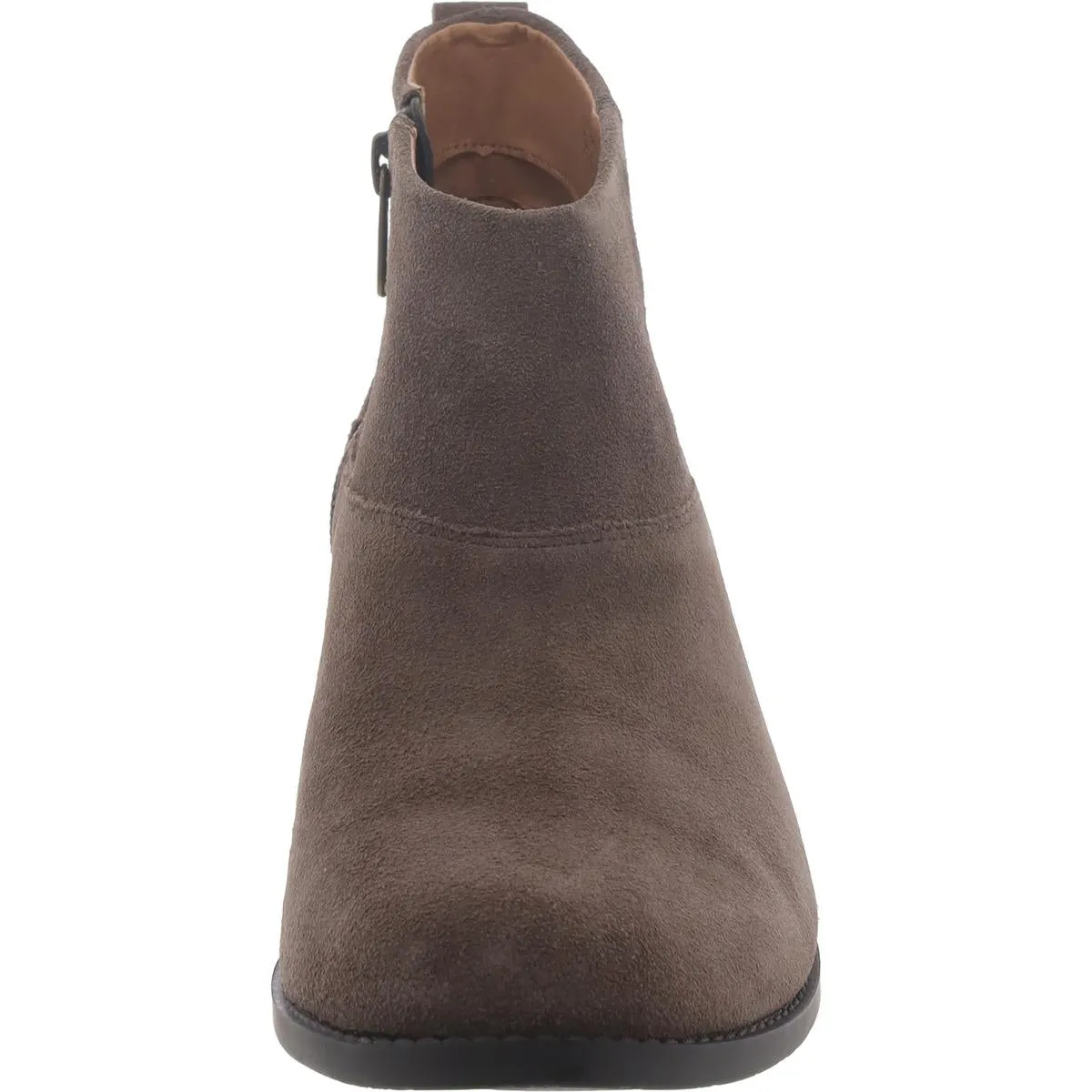 Zadie Womens Suede Comfort Booties