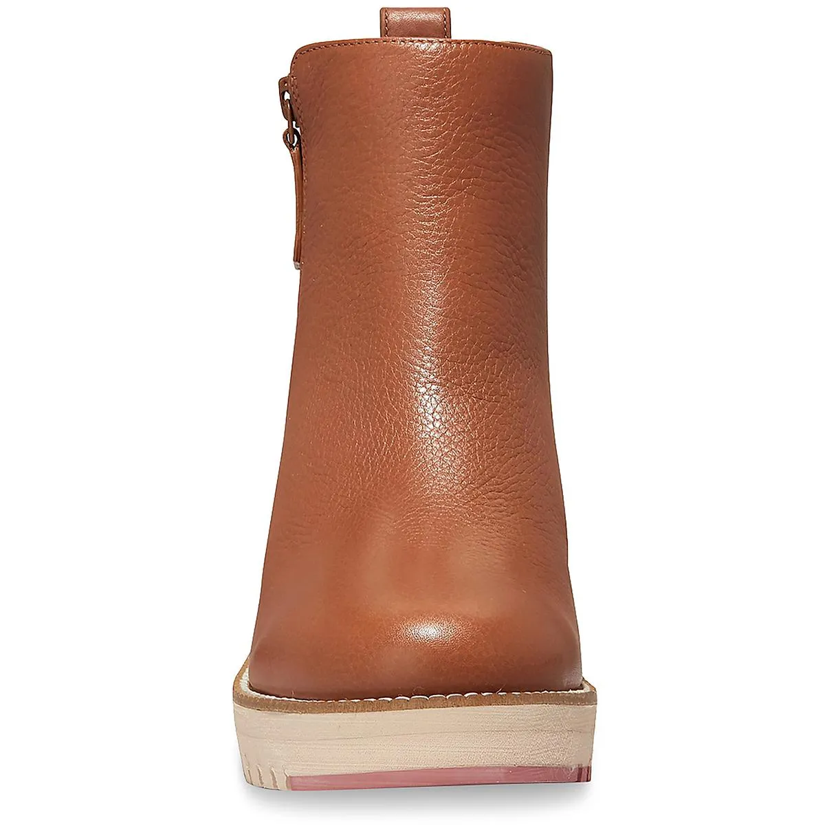 ZG City Wedge Side Womens Leather Ankle Boots